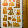 Autumn Cats Sticker Sheet