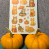 Autumn Cats Sticker Sheet