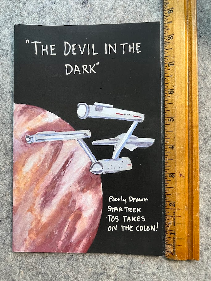 devilinthedarkzine2 Space Trek Colonoscopy Zine | Art Zine | Zines