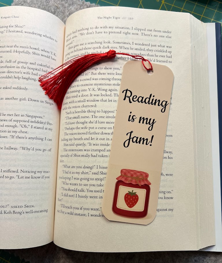 Reading is My Jam Bookmark