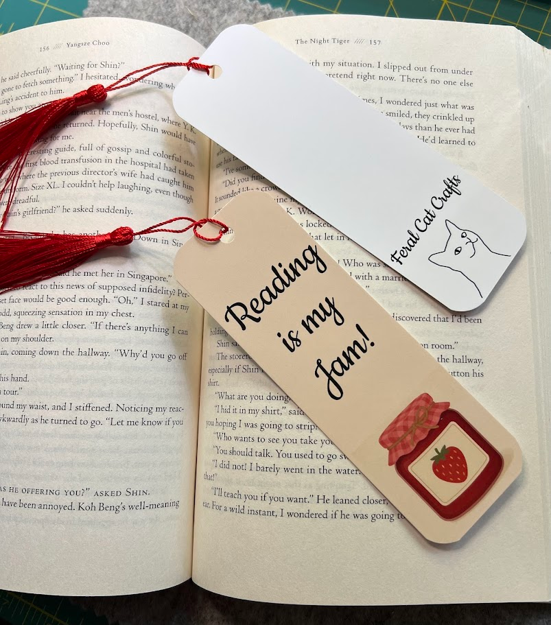 Reading is My Jam Bookmark