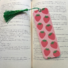 strawberrybookmark.webp Strawberry Bookmark | Literary Girl | Books | Reader Gifts | Book Club Gift