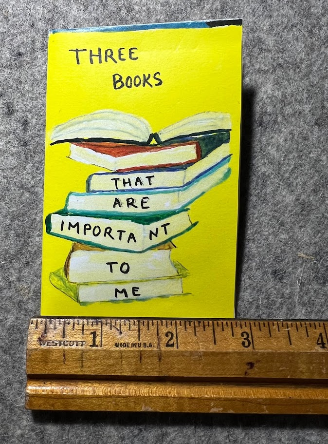 Three Books Mini Zine